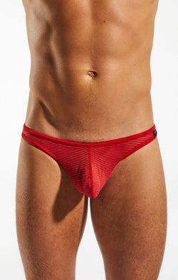 Cocksox Red CX01SH Sheer Brief thumbnail 1