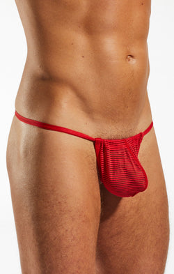 Cocksox Red CX14SH Sheer Slingshot thumbnail 2