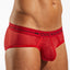 Cocksox Red CX76SH Sheer Sports Brief