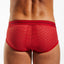 Cocksox Red CX76SH Sheer Sports Brief