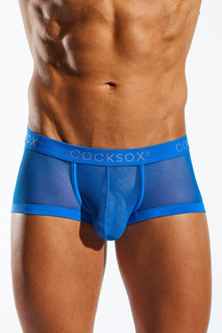 Cocksox Tranquil Blue CX68ME Mesh Trunk thumbnail 1