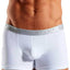 Cocksox White/Silver Shimmer Contour Pouch Boxer Brief