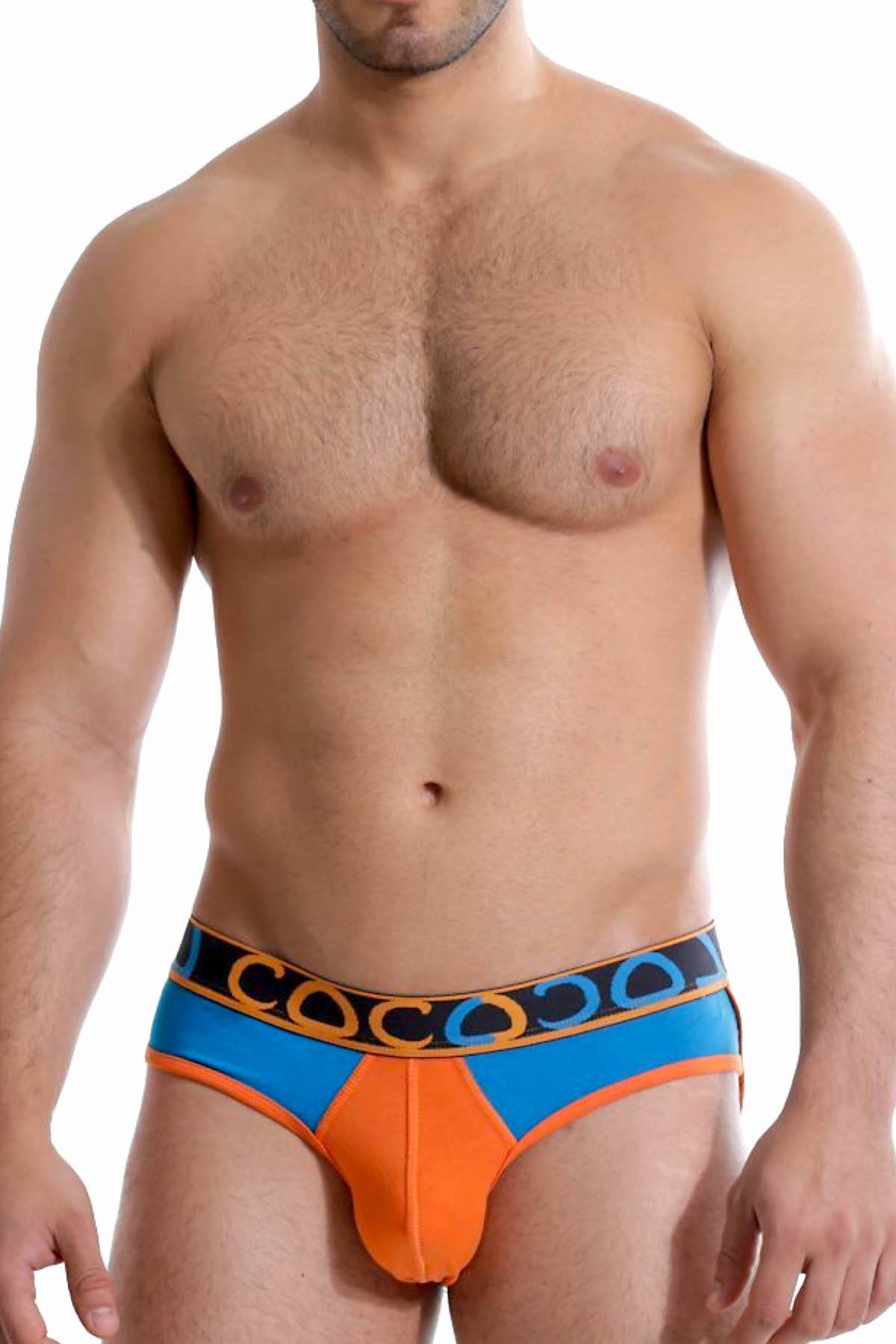 Coco Loco Blue/Orange/Black Brief