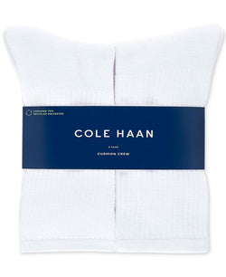 Cole Haan 6-pk. Crew Socks White thumbnail 2