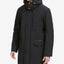 Cole Haan Bonded Car Coat Parka Black