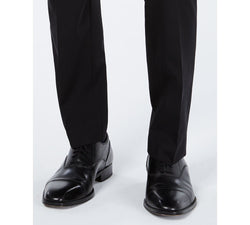 Cole Haan Grand.os Wearable Technology Slim-fit Stretch Solid Suit Pants Black thumbnail 3