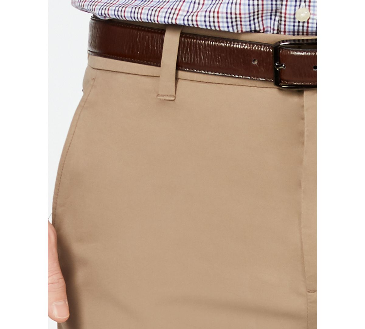 Cole Haan Grandos Wearable Technology Slim-fit Performance Stretch Water-repellent Chino Pants Tan
