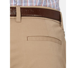 Cole Haan Grandos Wearable Technology Slim-fit Performance Stretch Water-repellent Chino Pants Tan thumbnail 4