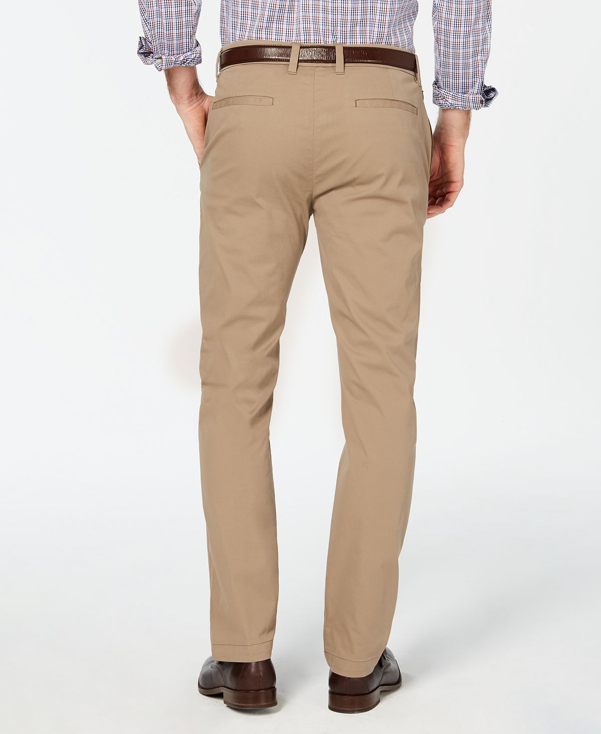 Cole Haan Grandos Wearable Technology Slim-fit Performance Stretch Water-repellent Chino Pants Tan