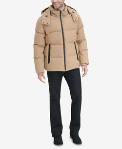 Cole Haan Kenny Puffer Parka Jacket Khaki thumbnail 3