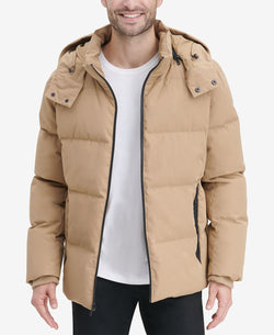 Cole Haan Kenny Puffer Parka Jacket Khaki thumbnail 4