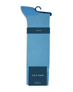 Cole Haan Piqu Textured Dress Socks Pacific Coast thumbnail 2