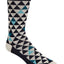 Cole Haan Triangle Print Socks Glacier Gray
