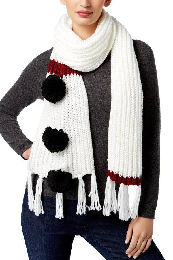 Collection XIIX Ivory Chunky Frosty Muffler Scarf
