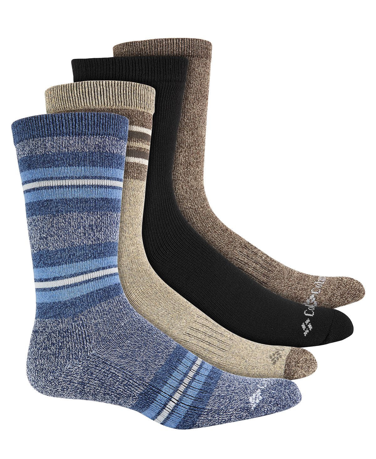 Columbia 4-pack Moisture-control Boot Socks Assorted