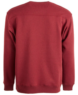 Columbia Big And Tall Hart Mountain Sweatshirt Red Jasper thumbnail 3