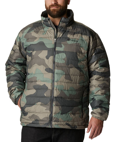 Columbia Big & Tall Powder Lite Jacket Cypress Mod Camo Print