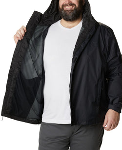 Columbia Big & Tall Watertight Ii Packable Jacket Black thumbnail 2