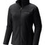 Columbia Black Cool Intervention Full-Zip Fleece Jacket