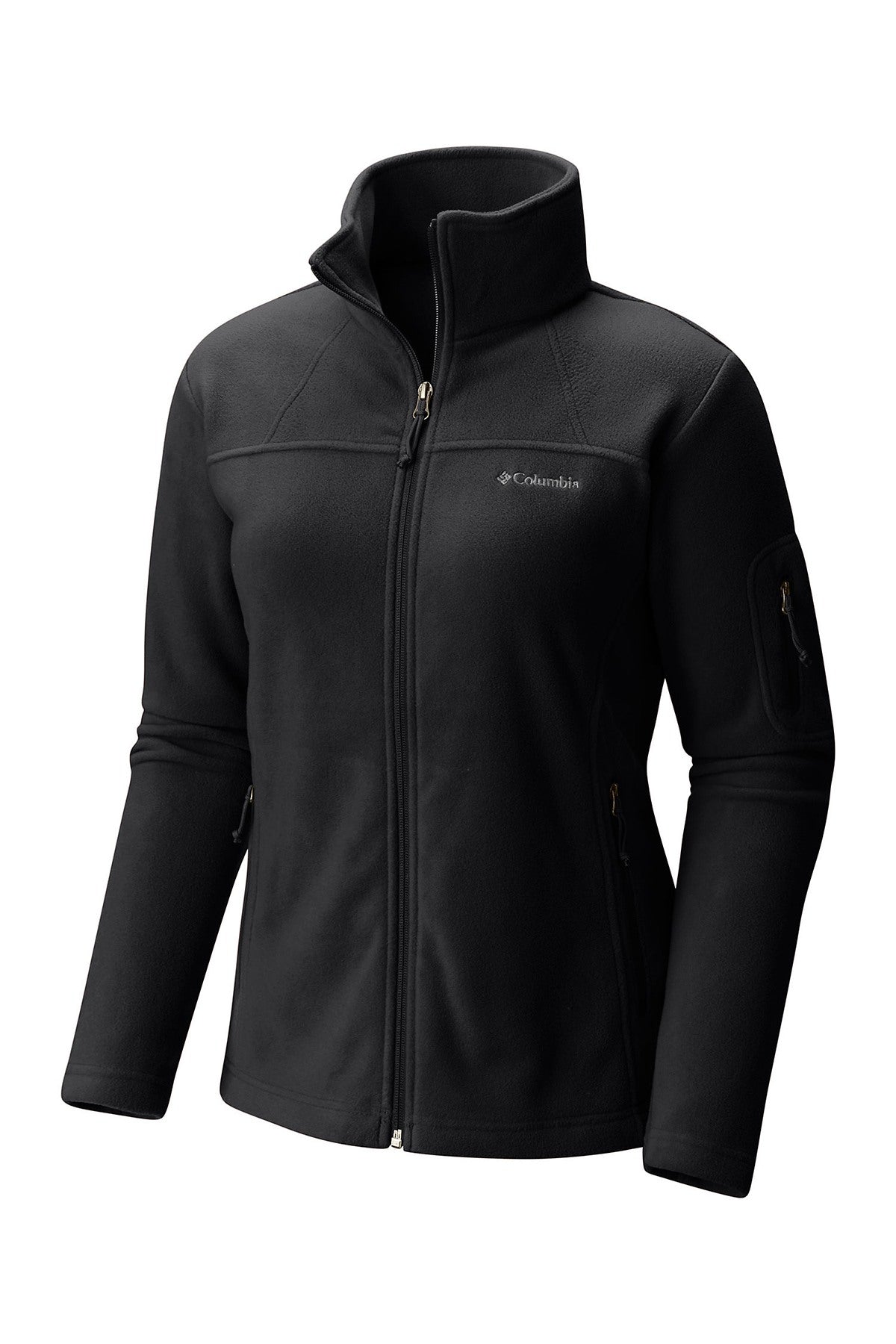 Columbia Black Cool Intervention Full-Zip Fleece Jacket