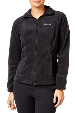 Columbia Black Heather Benton Springs Full Zip Fleece Jacket thumbnail 1