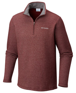 Columbia Great Hart Mountain Half-zip Fleece Sweatshirt Elderberry Heather thumbnail 1