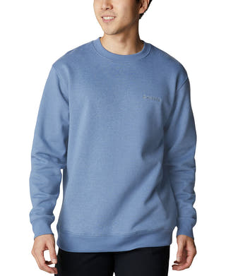 Columbia Hart Mountain Ii Crew Sweatshirt Bluestone Heather