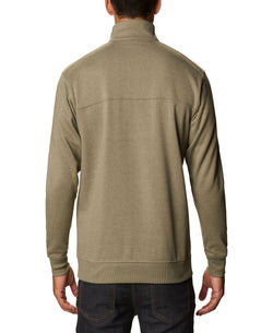 Columbia Hart Mountain Ii Quarter-zip Fleece Sweatshirt Stone Green Heather thumbnail 3