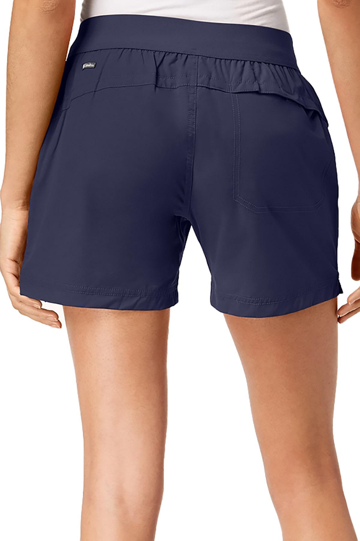 Columbia Nocturnal Navy Walkabout Mid-Rise Stretch Short