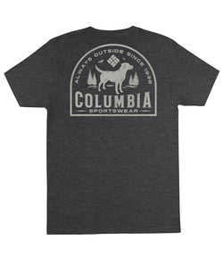 Columbia Partner Short Sleeve T-shirt Charcoal Heather thumbnail 1