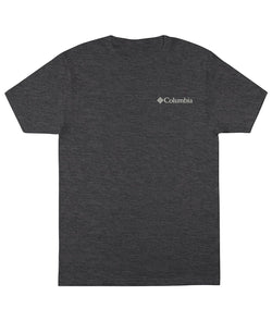 Columbia Partner Short Sleeve T-shirt Charcoal Heather thumbnail 2