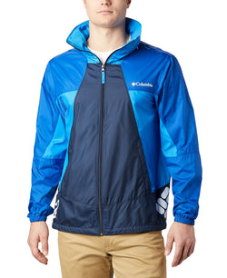 Columbia Point Park Upf 40 Windbreaker Jacket Collegiate Navy, Azul, Azure Blue thumbnail 1
