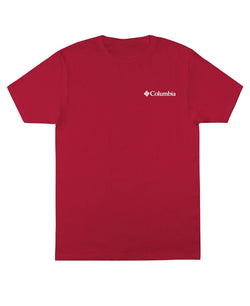 Columbia Potter Short Sleeve T-shirt Mountain Red thumbnail 1