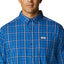 Columbia Rapid Rivers Ii Long Sleeve Shirt Bright Indigo Tartan Grid