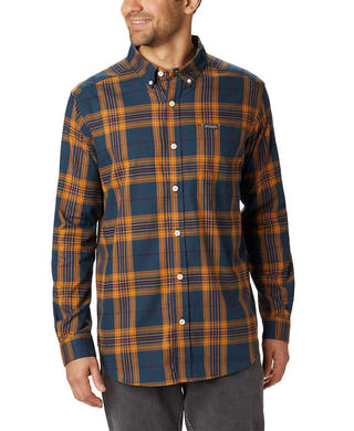 Columbia Rapid Rivers Ii Long Sleeve Shirt Golden Yellow Traditional