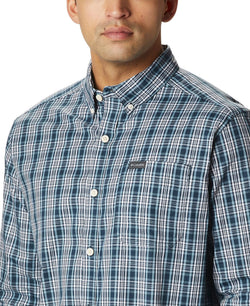Columbia Rapid Rivers Ii Long Sleeve Shirt Night Shadow Small Plaid thumbnail 4