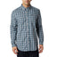 Columbia Rapid Rivers Ii Long Sleeve Shirt Night Shadow Small Plaid