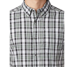 Columbia Rapid Rivers Short Sleeve Shirt Shark Medium Plaid thumbnail 4
