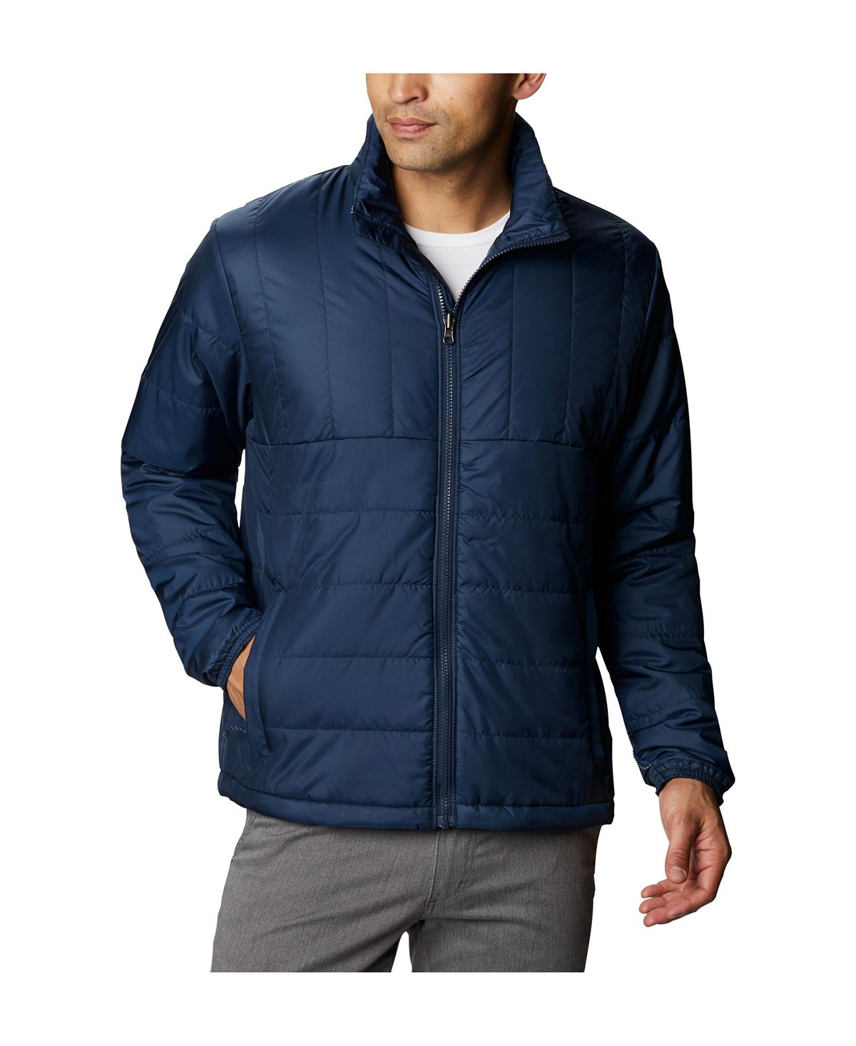 Columbia Ridge Gates Interchange Jacket Colegiate Navy, Dobby CheapUndies
