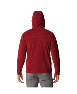 Columbia Steens Mountain Novelty Quarter Snap Fleece Hoodie Red Jasper thumbnail 3