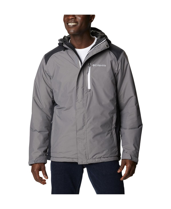 Columbia Tipton Peak Insulated Jacket City Gray, Black