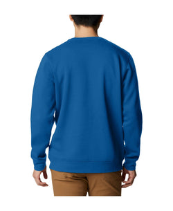Columbia Trek Crew Sweatshirt Bright Indigo, Columbia Navy thumbnail 4