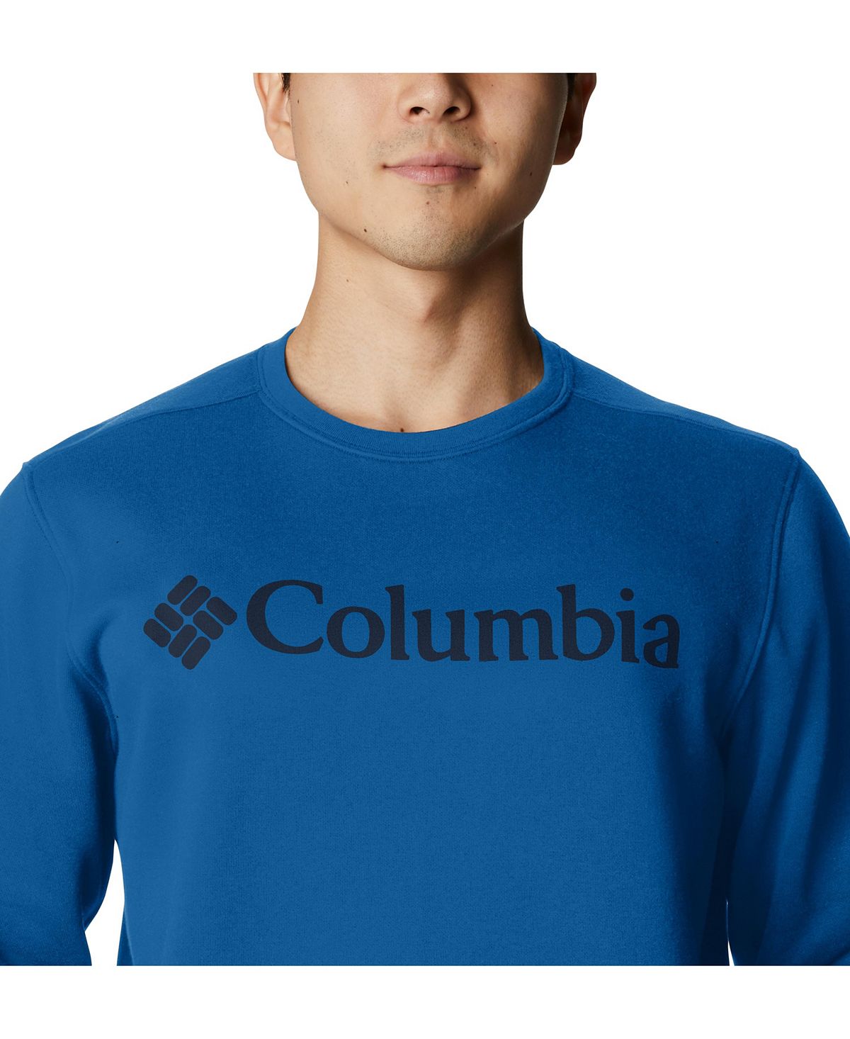 Columbia Trek Crew Sweatshirt Bright Indigo, Columbia Navy