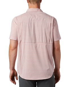 Columbia Twisted Creek Ii Moisture-wicking Upf 30 Stripe Shirt Red Jasper Stripe thumbnail 2