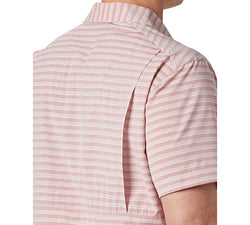 Columbia Twisted Creek Ii Moisture-wicking Upf 30 Stripe Shirt Red Jasper Stripe thumbnail 4