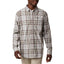 Columbia Vapor Ridge Iii Long Sleeve Shirt Nimbus Gray Multi Plaid