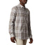 Columbia Vapor Ridge Iii Long Sleeve Shirt Nimbus Gray Multi Plaid