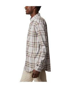 Columbia Vapor Ridge Iii Long Sleeve Shirt Nimbus Gray Multi Plaid thumbnail 3