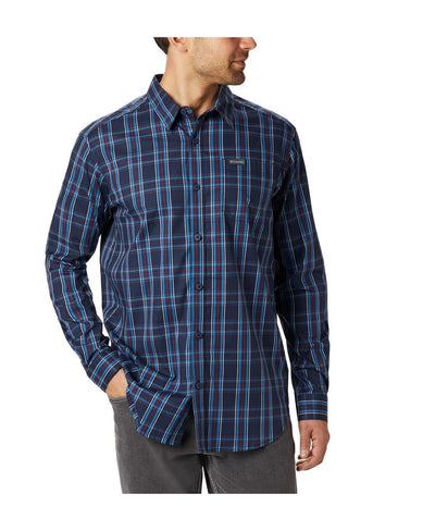 Columbia Vapor Ridge™ Iii Plaid Shirt Azure Blue Tartan