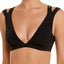 Commando Black Stripped/Studded Bralette
